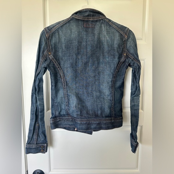Citizens Of Humanity Blue Jean Jacket Classic Style - Picture 3 of 4